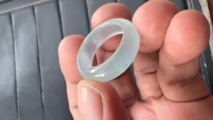 高級くりぬき氷翡翠リング　水あめ