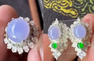 蛍光＆ラベンダー翡翠セットルース　お楽しみセット